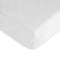 American Baby Company 100% Natural Cotton Fitted Crib Sheet 52" x 28" - Soft, Breathable, Hypoallergenic & Gentle Toddler Bed Sheet, White, Neutra...