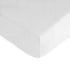 American Baby Company 100% Natural Cotton Fitted Crib Sheet 52" x 28" - Soft, Breathable, Hypoallergenic & Gentle Toddler Bed Sheet, White, Neutra...