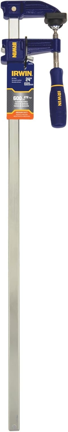 IRWIN Bar Clamp, Light Duty, 24-Inch (1825766)...