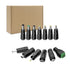 Belker Universal 5V DC 5.5 2.1mm Jack Charging Cable Power Cord, USB to DC Power Cable with 14 Interchangeable Plugs Connectors Adapters Compatibl...