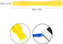Disassembly Tools, Triangular Sheet No Damaging 19 Piece Plastic Spudger Surface for Mobile Phones Laptops Glasses...