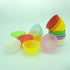 Bright Rainbow Cupcake Liners Mini Greaseproof Paper Baking Cups, 150-Count...