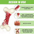 Dog Toys for Aggressive Chewers, Indestructible Large Dogs,Real Bacon Flavored,Dog Chew Toy Bones Medium/Large Breed Dogs,Best to Keep Them Busy (...