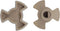 Microwave Oven Shaft, Microwave Oven Turntable Roller Guide Support, for Kitchen Microwave, High Temperature Resistance, Shaft Length - 0.59"(2pcs...
