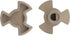 Microwave Oven Shaft, Microwave Oven Turntable Roller Guide Support, for Kitchen Microwave, High Temperature Resistance, Shaft Length - 0.59"(2pcs...
