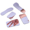 Angzhili 5Pcs/Set Intraoral Mirrors Dental Photography Mirrors Dental Reflector Mirror Glass Occlusal Mirror,Two-sided Orthodontic Mirror Dental T...