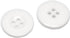 12 Pcs White Buttons for Sewing 0.75 inch Lab Coat Buttons 4 Hole Sewing Buttons 30L Plastic Buttons Uniform Buttons Decorative Buttons for Pants ...