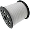 Pamir Tong 5mm Faux Suede Leather Cord String for Jewerly Making 40 Yards White Bracelet Cords Flat Thin Leather Lace Thread for Necklace-Chocker ...