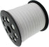 Pamir Tong 5mm Faux Suede Leather Cord String for Jewerly Making 40 Yards White Bracelet Cords Flat Thin Leather Lace Thread for Necklace-Chocker ...
