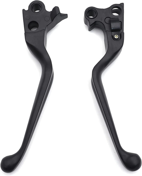 HTTMT MT241-027- Brake Clutch Hand Lever Compatible with Harley 1996-2003 XL/1996-2007 Dyna Touring/1996-2007 Softail Black...