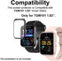 Compatible with OYV TGW101 1.83”, 3D Smart Watch Screen Protectors, 3 Piece, Full Coverage, Anti-shatter...