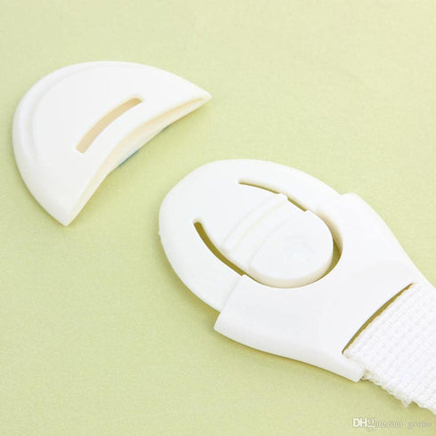 Child Proof Cabinet Locks (10 Pack) Baby Proofing for Oven, Refrigerator, Cabinets, Drawers, Door, Toilet Lock, Extra Strong Kids Safety Adhesive ...