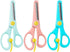 Safety Craft Scissors For Kids 3-Pack,Preschool Training Scissors,Ergonomic Handle Perfect for Paper Cutting-2.0 (Pink+ Baby blue+ Deep Blue)...