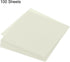 MECCANIXITY 100 Sheet Origami Paper Double Sided Creamy-White 3x3 Inch Square Sheet for Art Craft Project, Beginners, Gifts Decor...