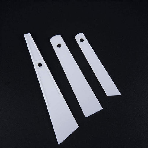 3 Pcs Plastic Glue Smear Sticks Applicator Glue Spreaders Handmade DIY Leather Craft Tool...