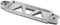 DNA MOTORING Batt-Short-SL Battery Tie Down Mount Bracket, Silver...