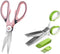 Kitchen Scissors 2 Pack Heavy Duty Kitchen Scissors,Herb Scissors Set,Cool Kitchen Gadgets for Cutting Fresh Garden Herbs, Cutting Meat, Food, Fis...