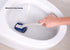 Toilet Brush Bowl Brush Bathroom Brush Under Rim Toilet Brush Scracth-Free Curved Good Grip Easy to use deep Cleaning No Scratching, Anti-Splashin...