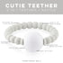 Ryan & Rose Cutie Teether Rattle (Grey)...