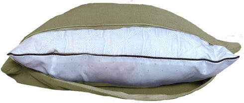 Extra Soft Jersey Knit Pillow Cases, Standard Size with Hidden Zipper, Soft Than Cotton, Pack of 2, Sage...