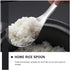 BESTonZON Rice Paddle Rice Spoon Stainless Steel Kitchen Utensil Rice Scooper Rice Spatula Soup Scoop Food Serving Spoon for Home Restaurant...