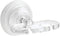 iDesign BPA-Free Plastic Bathroom Suction Toothbrush Holder - 2.75" x 2.25" x 2", Clear...