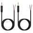 Fancasee 2 Pack 6 ft Replacement 3.5mm Male Plug to Bare Wire Open End TS 2 Pole Mono 1/8" 3.5mm Plug Jack Connector Audio Cable Repair...