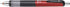 Zebra P-MA93-R Delguard Mechanical Pencil, Type GR 0.5, Red...