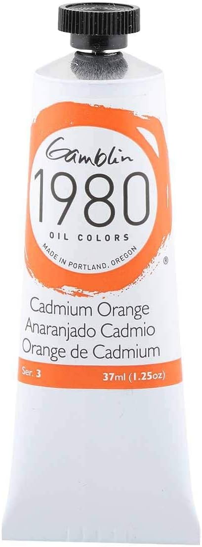 Gamblin 1980 Oil Cadmium Orange 37Ml...