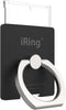 iRing Link, Made in Korea, Wireless Charging Friendly Phone Holder - Cell Phone Ring Grip Finger Holder and Stand Compatible with iPhone, Galaxy, ...