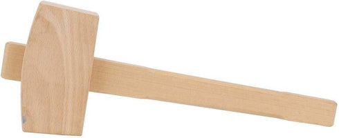 13.8'' Beech Wood Mallet, Manual Ice Hammer Mallet Solid Carpenter Wooden Hammer, Woodworking Carving Mallet Woodworking Hand Tool...