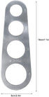 Stainless Steel Spaghetti Measurer Measuring Tool 4 Hole Measure Portion Control Cooking Pasta Ruler...