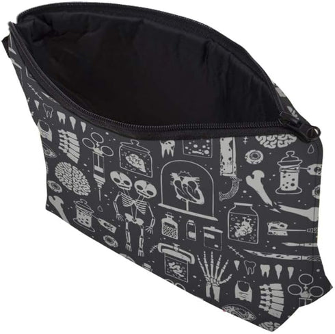 Deanfun Small Makeup Case - Cute and Waterproof Cosmetic Bag for Women(Happy Halloween D5-52254)...