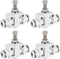 uxcell Air Flow Control Valve, In-line Speed Controller Union Straight, Pneumatic Connector Valve, 6mm Tube Outer Diameter 4Pcs...
