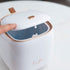 Plastic Trash can Creative Mini Desktop Trash can, with lid Small Home Office Cleaning Trash Button Desktop Storage bin, with 50 Trash Bags (Light...