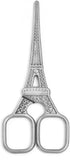 Eiffel Tower Embroidery Scissors - 4.2 Inch Stainless Steel Sharp Sharp Detail Shears for Craft - Sewing Scissors Stitch Cutting - Embroidery Sewi...