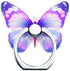 Cell Phone Ring Holder Stand, Cute Butterfly Phone Ring Grip Holder 360° Rotation Finger Kickstand Compatible with All Smartphones Tablet(1Pack Pu...