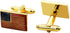 American flag cufflinks and With a gift box, Suitable for officers business pilots USA flag cufflinks...