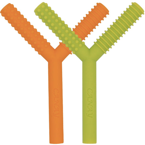 Y Hollow Chew Tubes Sensory Chew Toys for Autistic Children(2 Pack), Alt. to Chew Necklaces for Sensory Kids, Teething, Oral Motor Stimulation, AD...