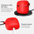 Miimall Compatible JBL Tune Flex Protective Silicone Case Cover, Red...