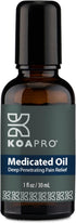 KOAPRO Medicated & Menthol Oil, Potent Joint & Muscle Pain Relief Rub, Sore Muscle Massage Oil to Help Alleviate Pains, Migraine, Headache, Swelli...