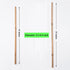 Plant Stakes Natural Garden Bamboo Sticks for Indoor and Outdoor Plants, 20pcs Plant Support Stakes for Tomatoes, Beans, Potted Plants - 18 inches...