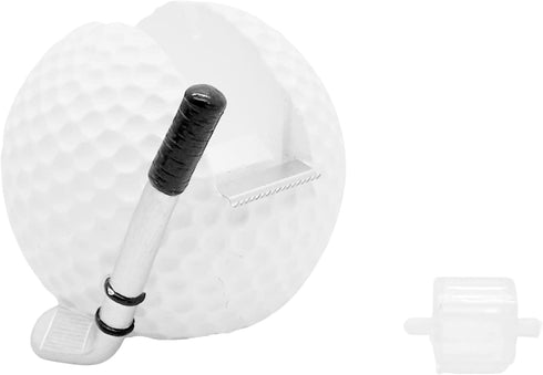 Golf Ball with Club Tape Dispenser, Sports Themed Desktop Accessory, Unique Office Supplies, Gifts for Men, 3.5 Inches...