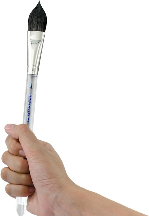 Connoisseur Brush Risslon W/C Oval Mop .75"...