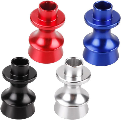 Manual Car Gear Shift Knob Adapter,Shift Knob Boot Retainer Adapter Aluminum Alloy Gear Shift Knob Retainer Fit for SubaruBRZD,FT86 GT86,Black...