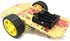 YIKESHU 2WD Smart Robot Car Chassis Kit with Speed Encoder Battery Box 2 Wheels Arduino Microbit Raspberry Pi DIY Toy Adult Age 16+...
