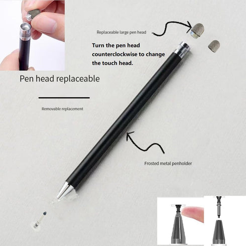 Stylus Pens for Touch Screens(3 Pack), 6 Replaceable TipsHigh Precision Capacitive Stylus Pen for iPad iPhone Android Tablets and All Universal To...