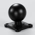 BRCOVAN 1.5'' Ball Mount Base with Aluminum Alloy 4-Hole AMPS Square Plate & 1.5'' TPU Ball Adapter Compatible with RAM Mounts C Size 1.5 Inch Bal...