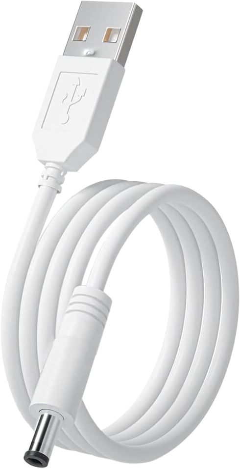 Electric Toothbrush Charger Cord for Fairywill, Sonic, Initio, Dnsly, Bitvae, Kipozi, Gloridea, DC 5V USB Cable for Hatch Baby Rest, Rest+, Rest M...