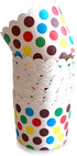 Large Paper Cake Baking Cup Cupcake Muffin Cases diameter 6cm,Set of 100...